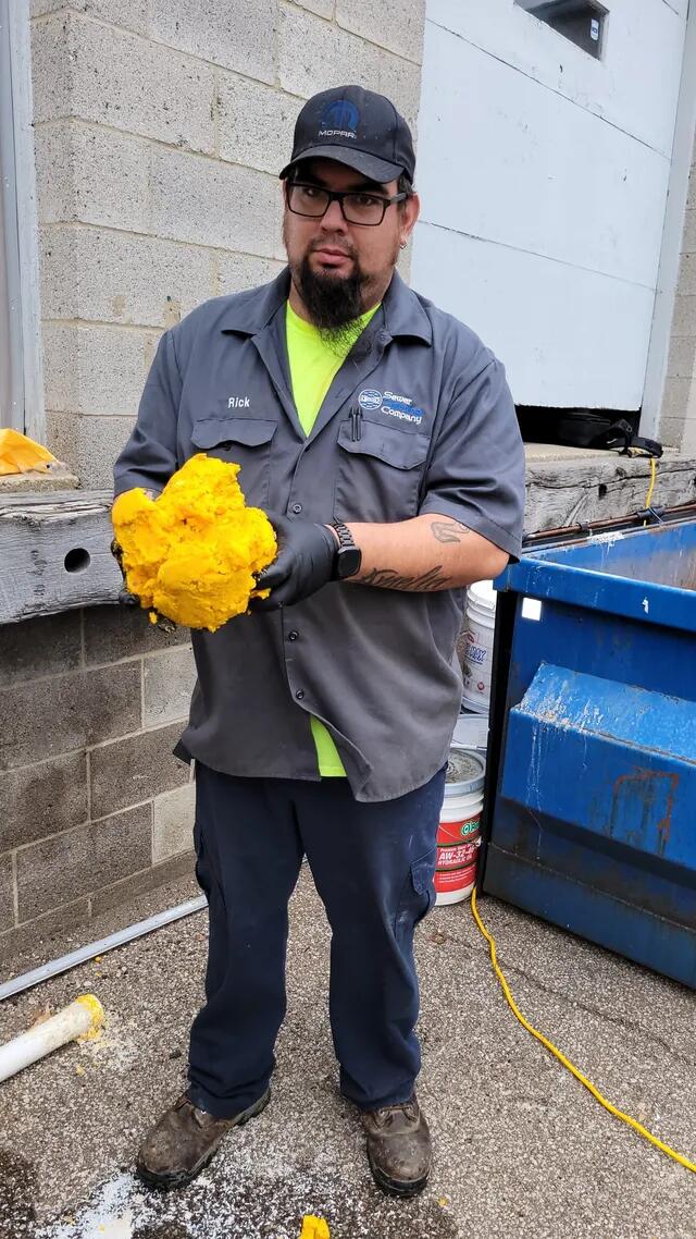 Sewer cleaning project 1