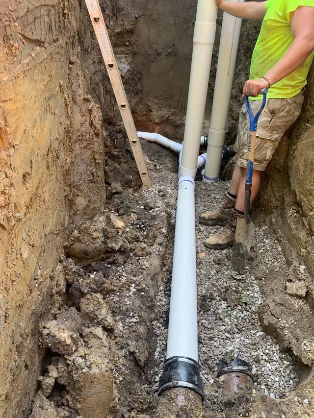 Sewer repair project 10