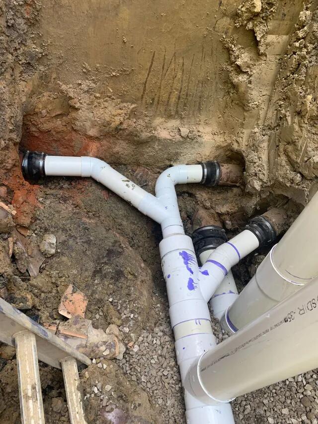 Sewer repair project 11