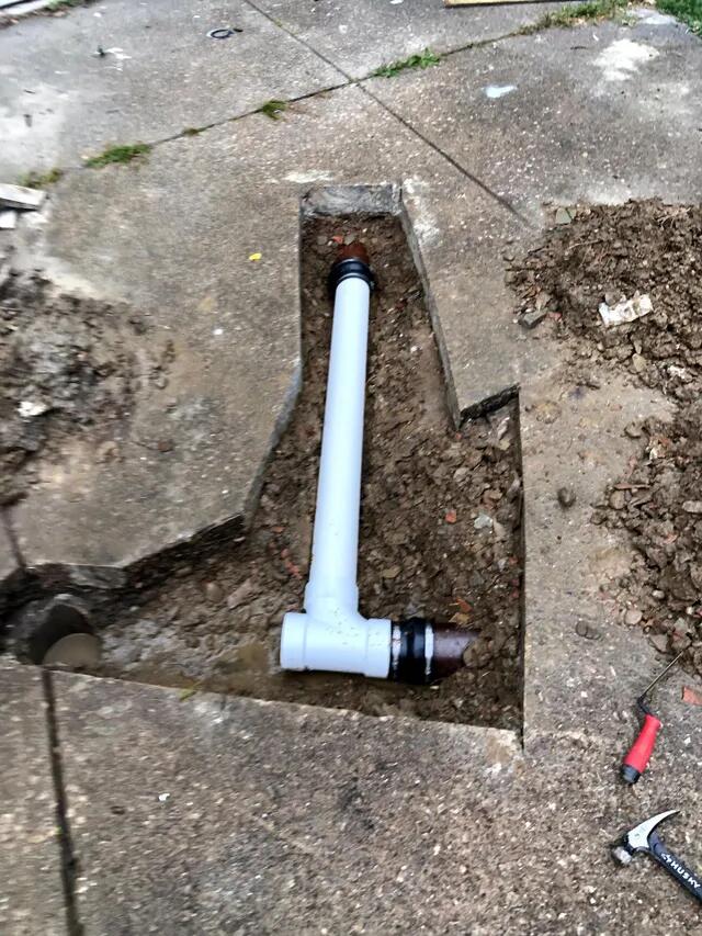 Sewer repair project 12