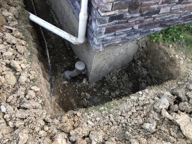 Sewer repair project 17