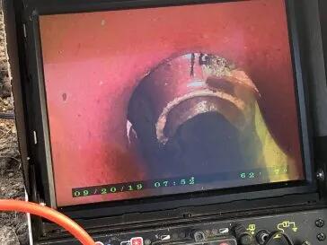 Camera inspection image 2