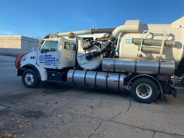 Combination vac truck hydro jet unit Northeast Ohio