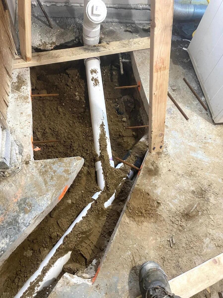 Sewer line repair and replacement