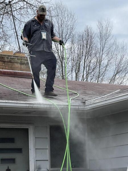 Spring rain drain prep